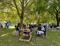 Inauguration des 45 ans de la Maison de la Nature de Gradignan - Agrandir l'image, .JPG 283,8 Ko (fenêtre modale)