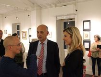 Vernissage de l'exposition "Alchimie Mirande" - Agrandir l'image, .JPG 107,5 Ko (fenêtre modale)