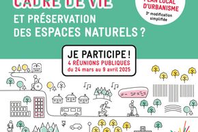 3e modification simplifiée du Plan Local d’Urbanisme (PLU 3.1) : concertation du 14 mars au 1er septembre 2025