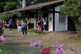 Vue extérieure du verger-refuge de l'Eau Bourde