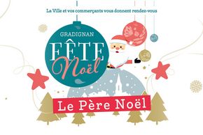 Gradignan fête Noël : le Père Noël à Gradignan
