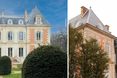 Vue extérieure du Château de l'Ermitage