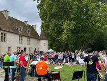 Fanfare du Conservatoire de musique de Gradignan à la Fête Sport et Nature 2025 - Agrandir l'image, .JPG 140,0 Ko (fenêtre modale)