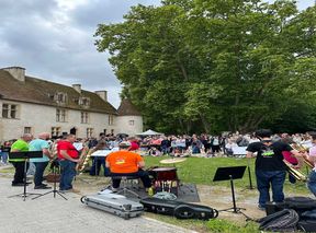 Fanfare du Conservatoire de musique de Gradignan à la Fête Sport et Nature 2025