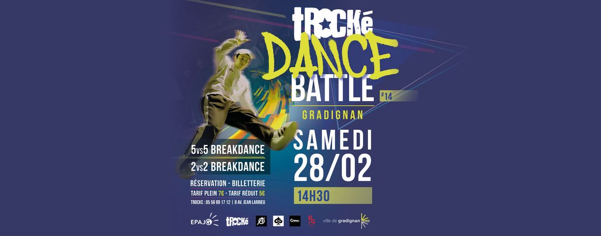tROCKé Dance Battle à Gradignan Samedi 28 février 2026