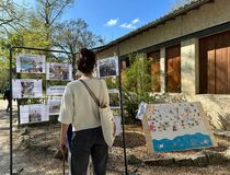 Exposition des créations des écoles à Mission Nature - Agrandir l'image, .JPG 143,8 Ko (fenêtre modale)