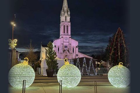 Les illuminations de Noël à Gradignan