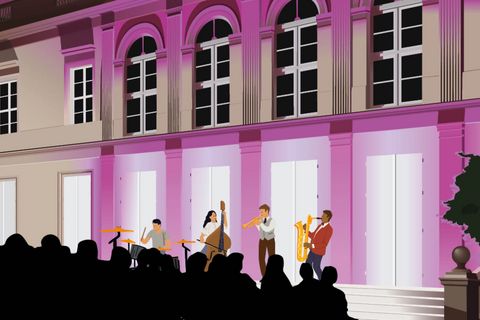 Extrait de l'affiche des jeudis musicaux à Laurenzane.