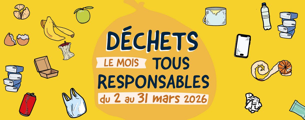 Déchets, tous responsabes : le mois des déchets à Gradignan avec la Maison de la Nature