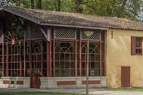 Vue extérieure du musée Georges de Sonneville à Gradignan.