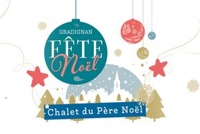 Gradignan fête Noël : chalet du Père Noël