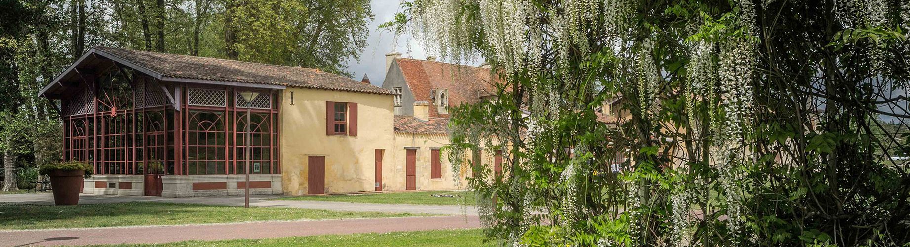 Vue extérieure du musée Georges de Sonneville à Gradignan.