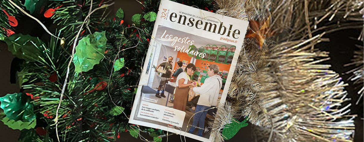Le magazine Ensemble 324 de la ville de Gradignan.