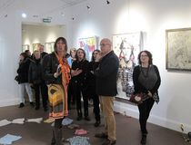 Photo de l'exposition de Marie-Ange Daudé, "Troublez-moi // Troubles et moi" au musée Georges de Sonneville - Janvier à Février 2023 - Agrandir l'image, .JPG 86,1 Ko (fenêtre modale)