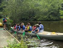 Canoë à la Fête Sport et Nature 2025 - Agrandir l'image, .JPG 161,7 Ko (fenêtre modale)