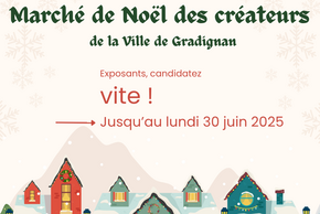 Marché de Noël des Créateurs d’Art : ouverture des inscriptions