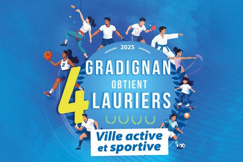 Gradignan obtient 4 lauriers au label Ville active et sportive
