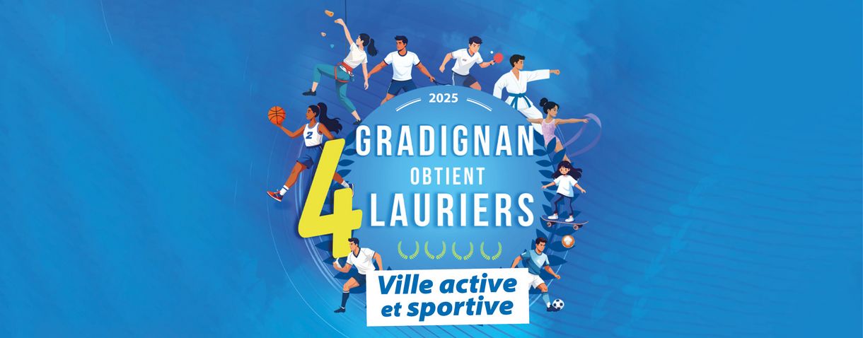 Gradignan obtient 4 lauriers au label Ville active et sportive