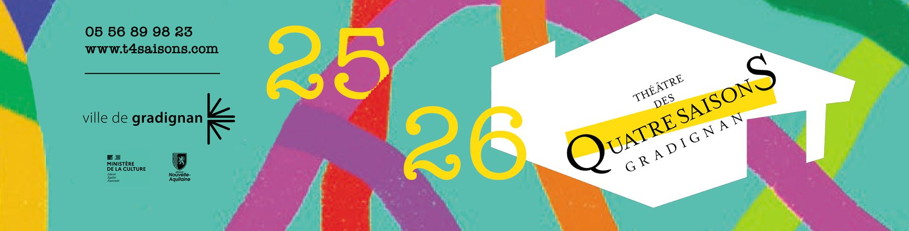 Saison 2025-2026 du Théâtre des Quatre Saisons